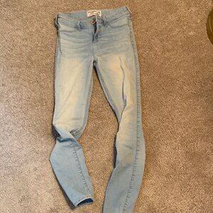 Abercrombie Kids Imperfect Sky Blue Denim Jeans